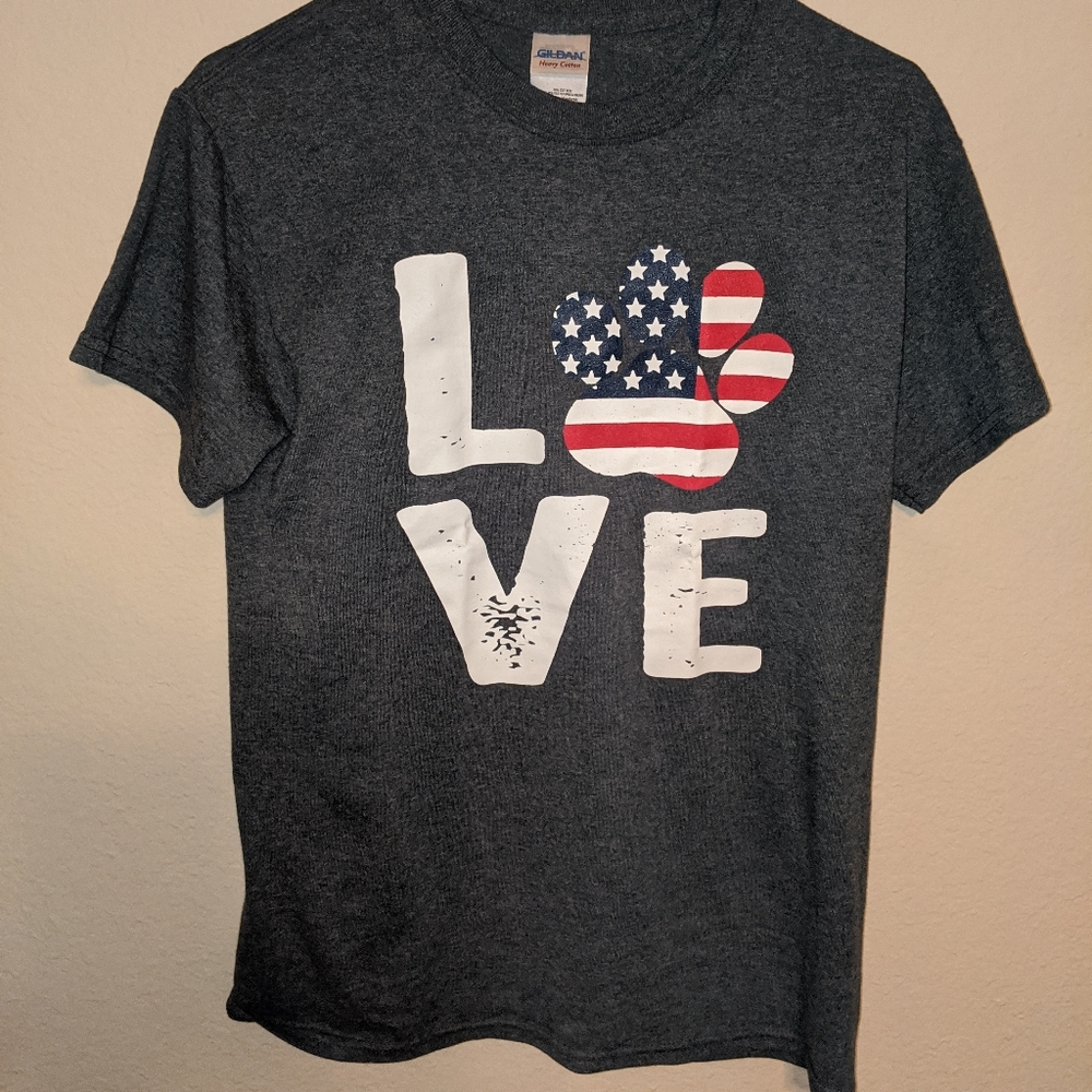 Graphic T-shirt LOVE DOGS